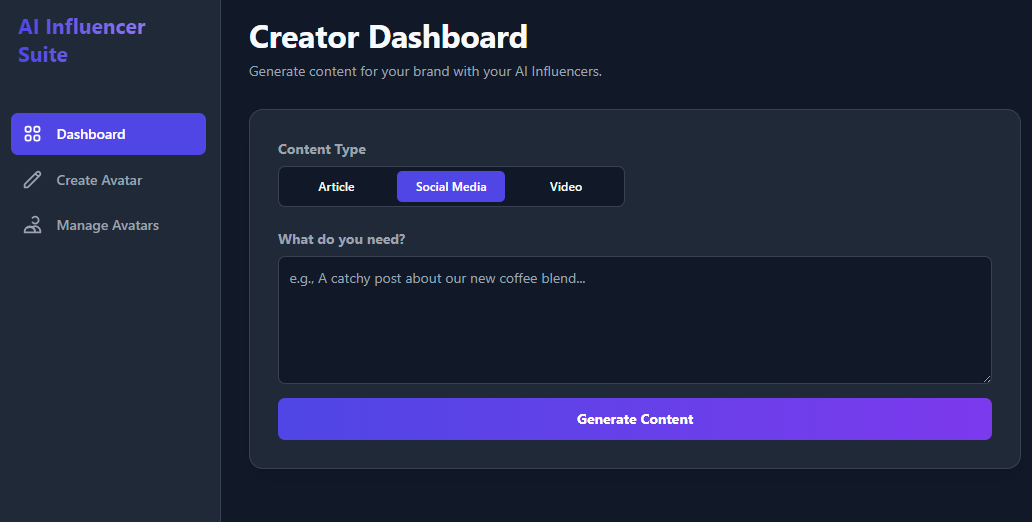 Plataforma de Marketing con IA